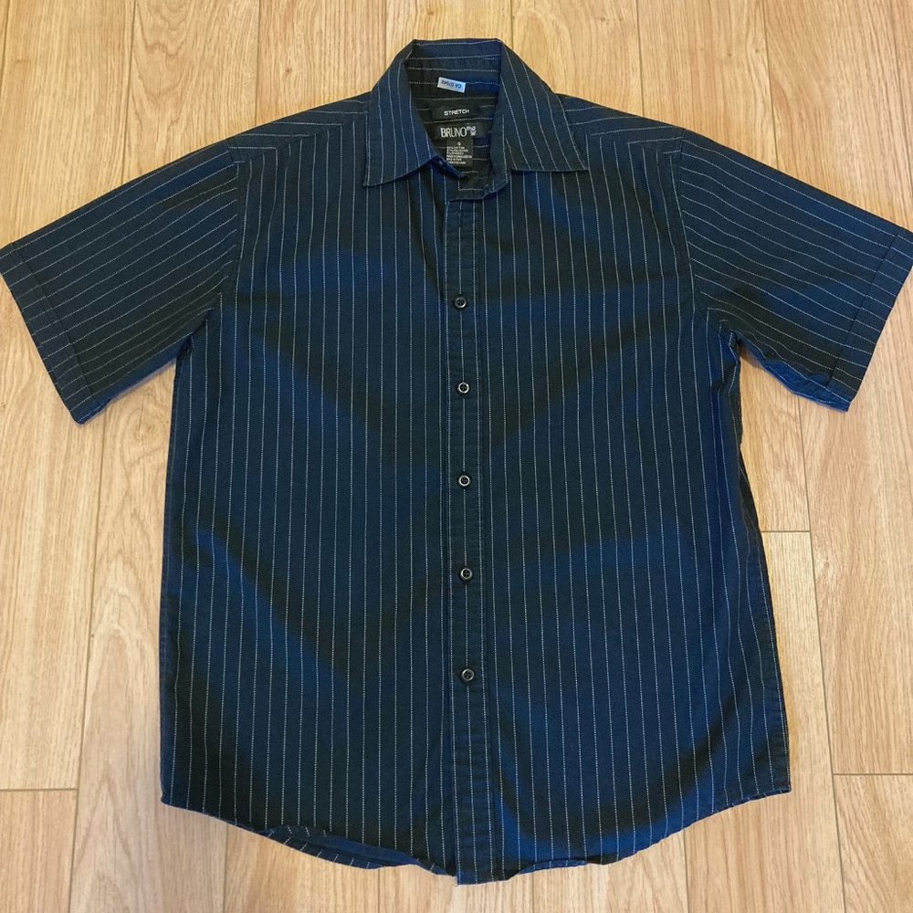 Men's Bruno Stretch Short Sleeve Button-Down Shirt